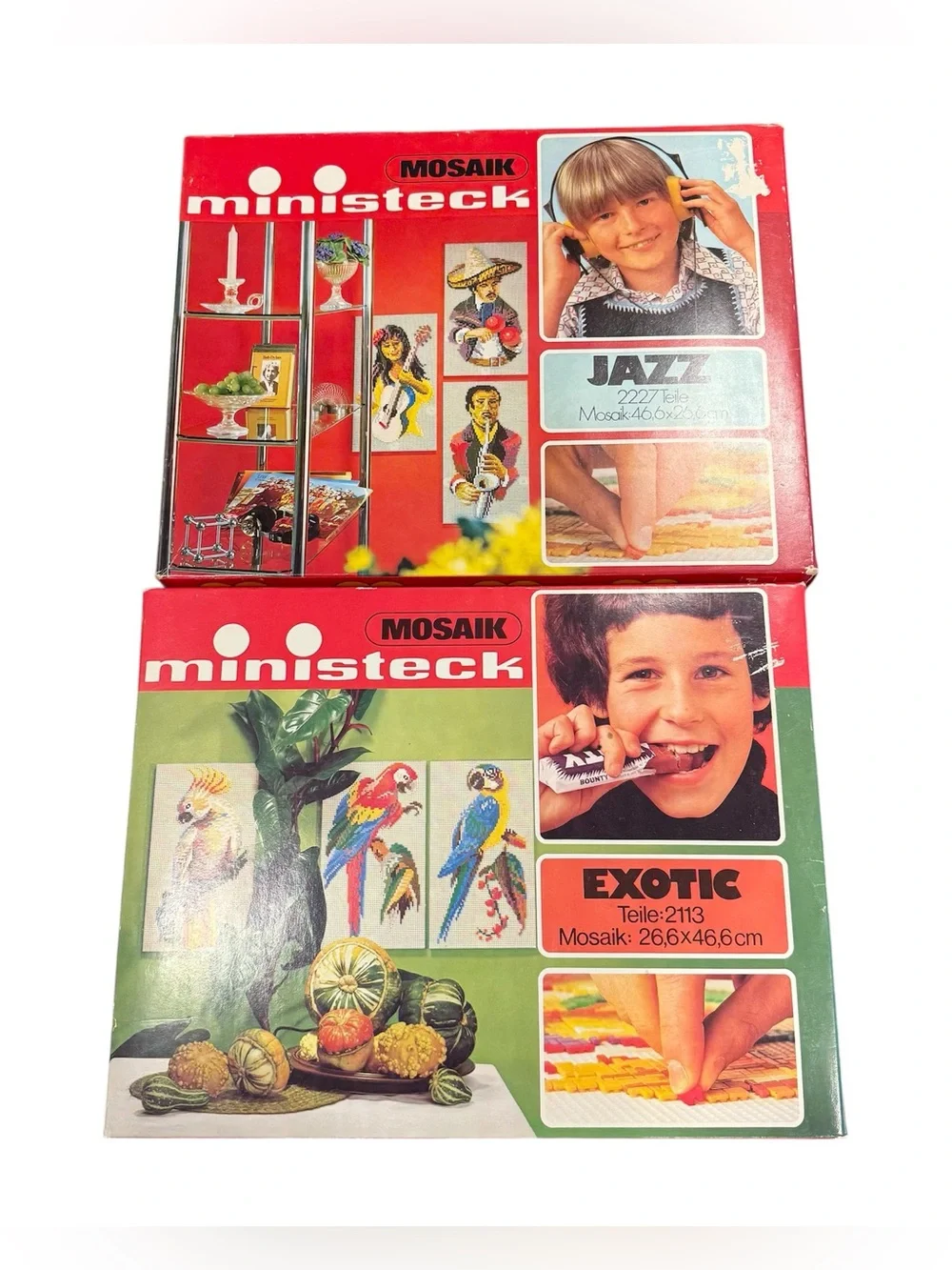 Mosaik Ministeck German 1970s tile patterns pictures Exotic Jazz bundle